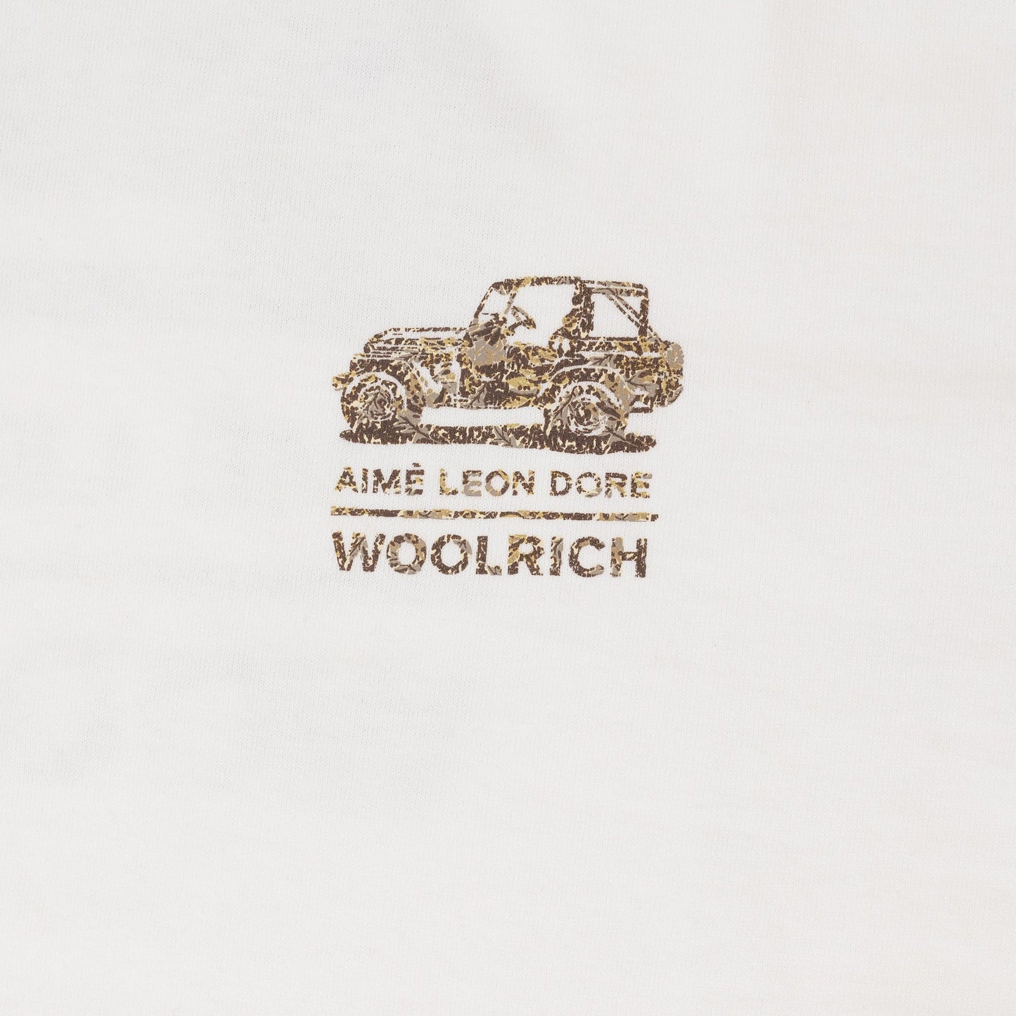 White Woolrich All Terrain Tee