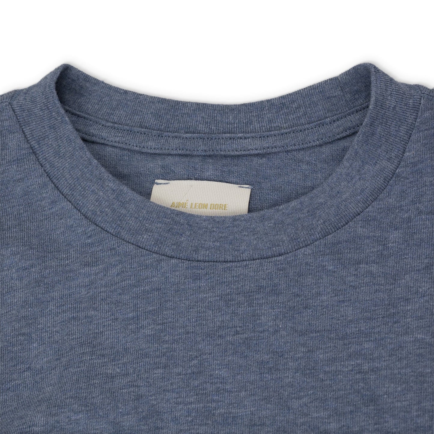 Blue LS Melange Uniform Tee