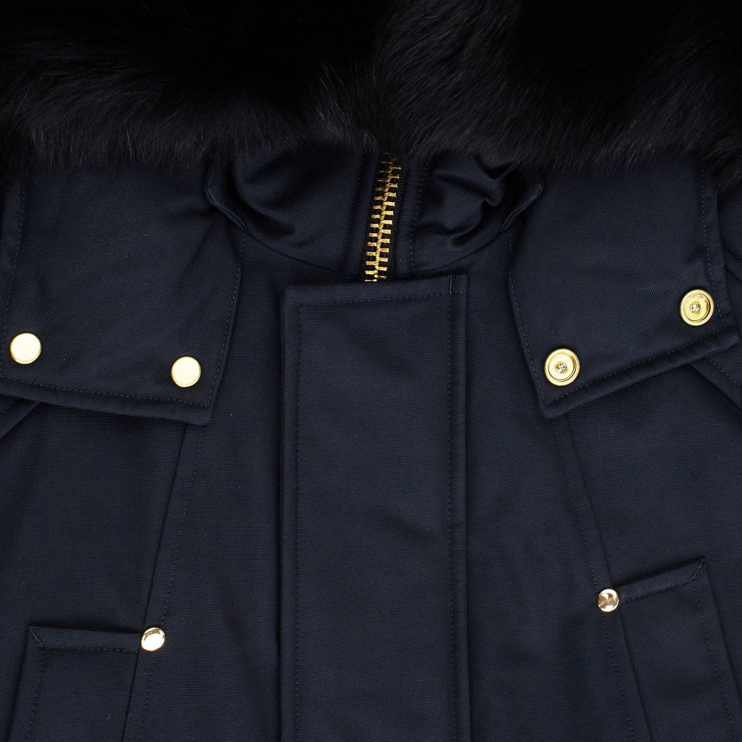 Navy / Black Stag Lake Parka