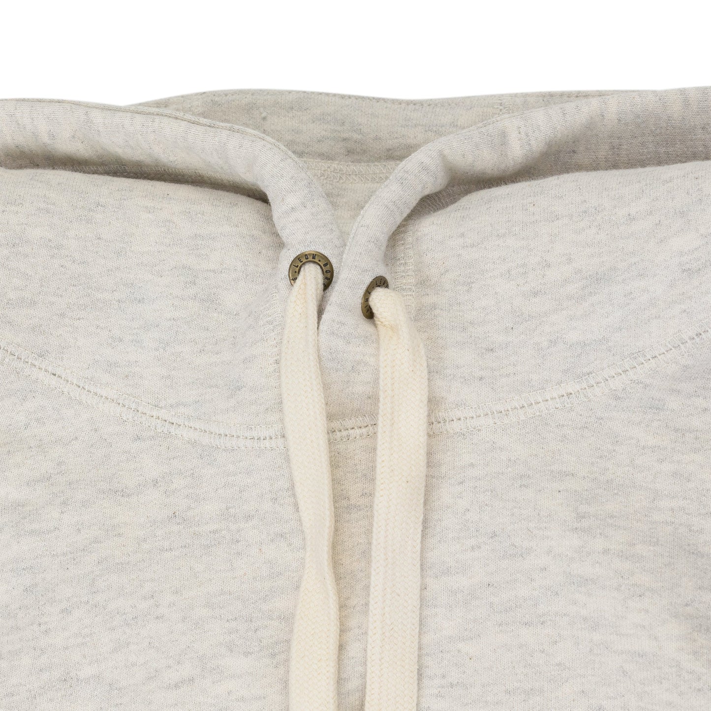 Oatmeal Tonal Logo Hoodie