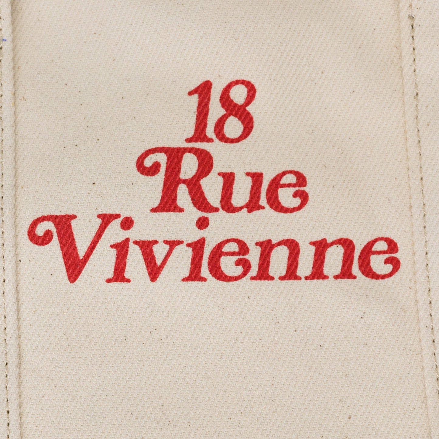 Cream Verdy Large Tote Bag