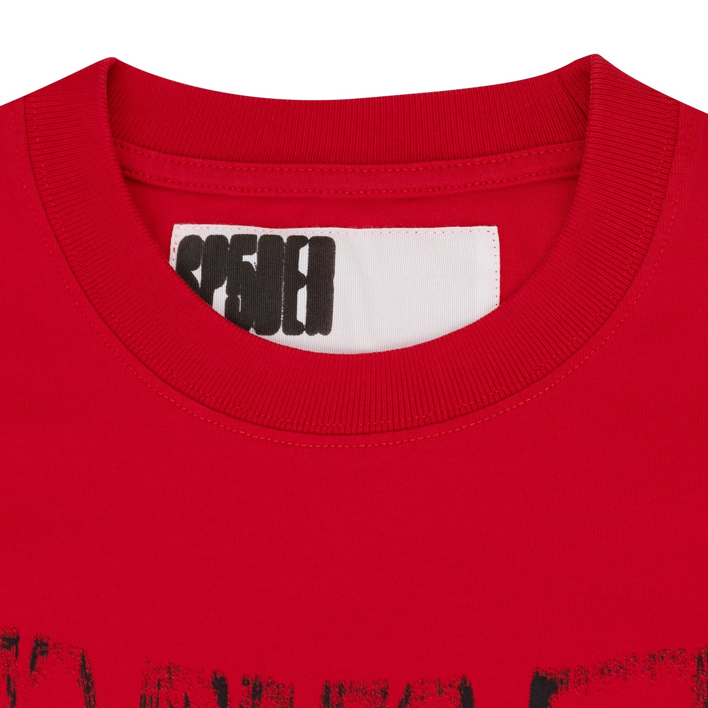 Red Diffused Collegiate T-Shirt