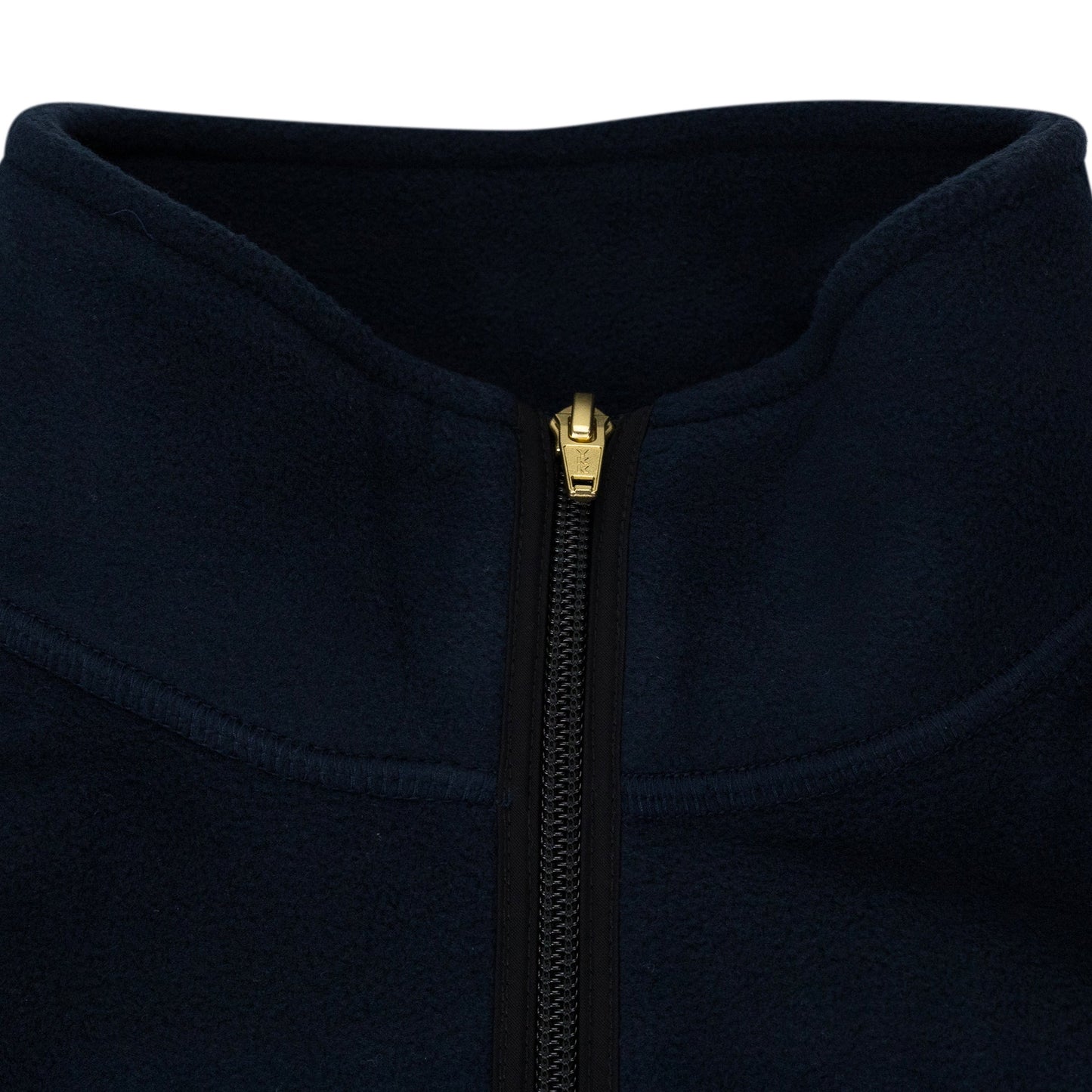 Blue Quarter Zip Fleece Pullover