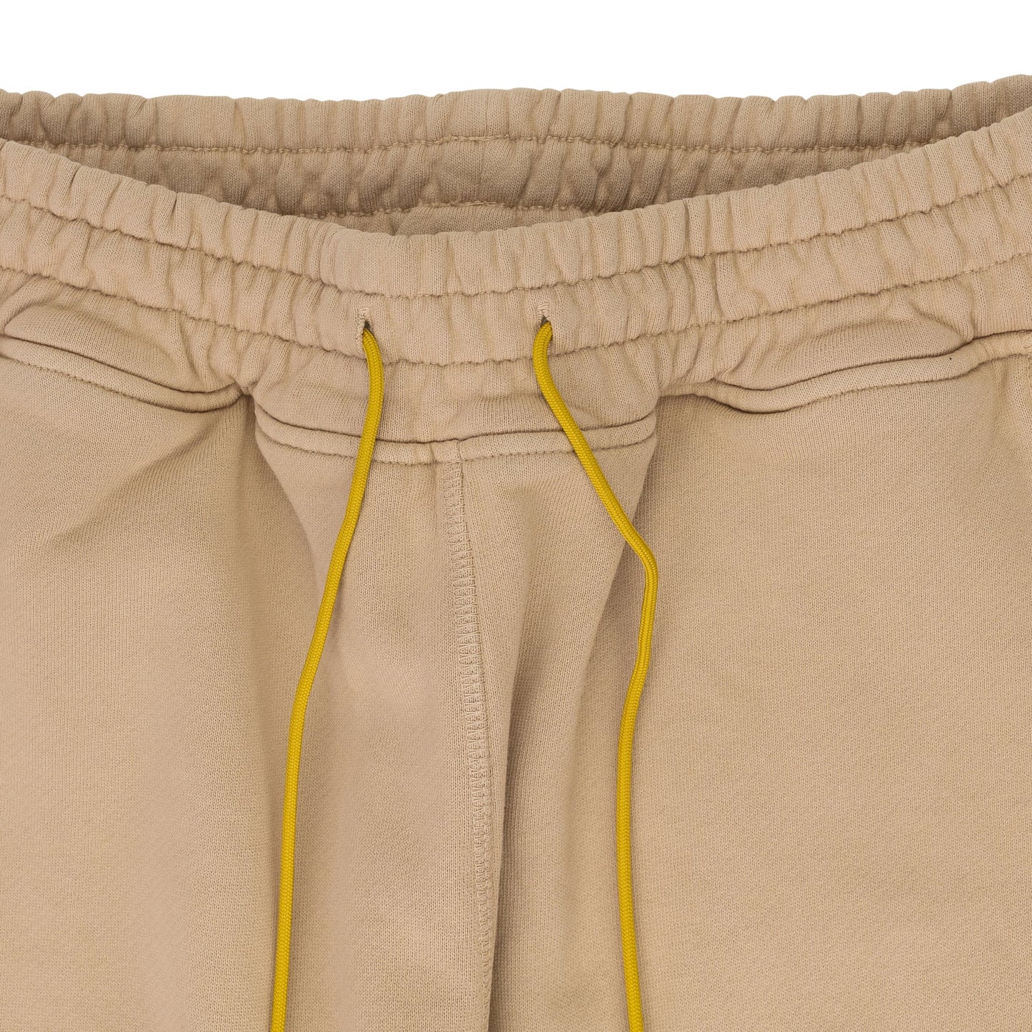 Beige Script Logo Sweatpant