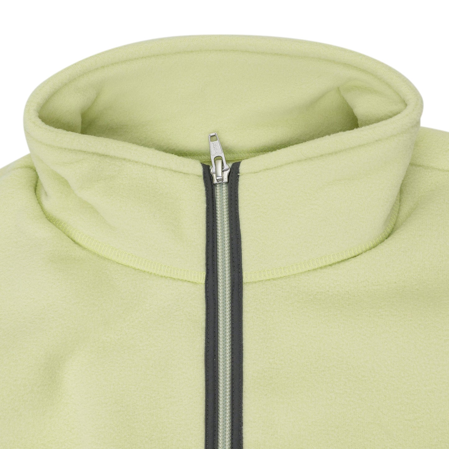 Seafoam Green Quarter Zip Pullover Fleece
