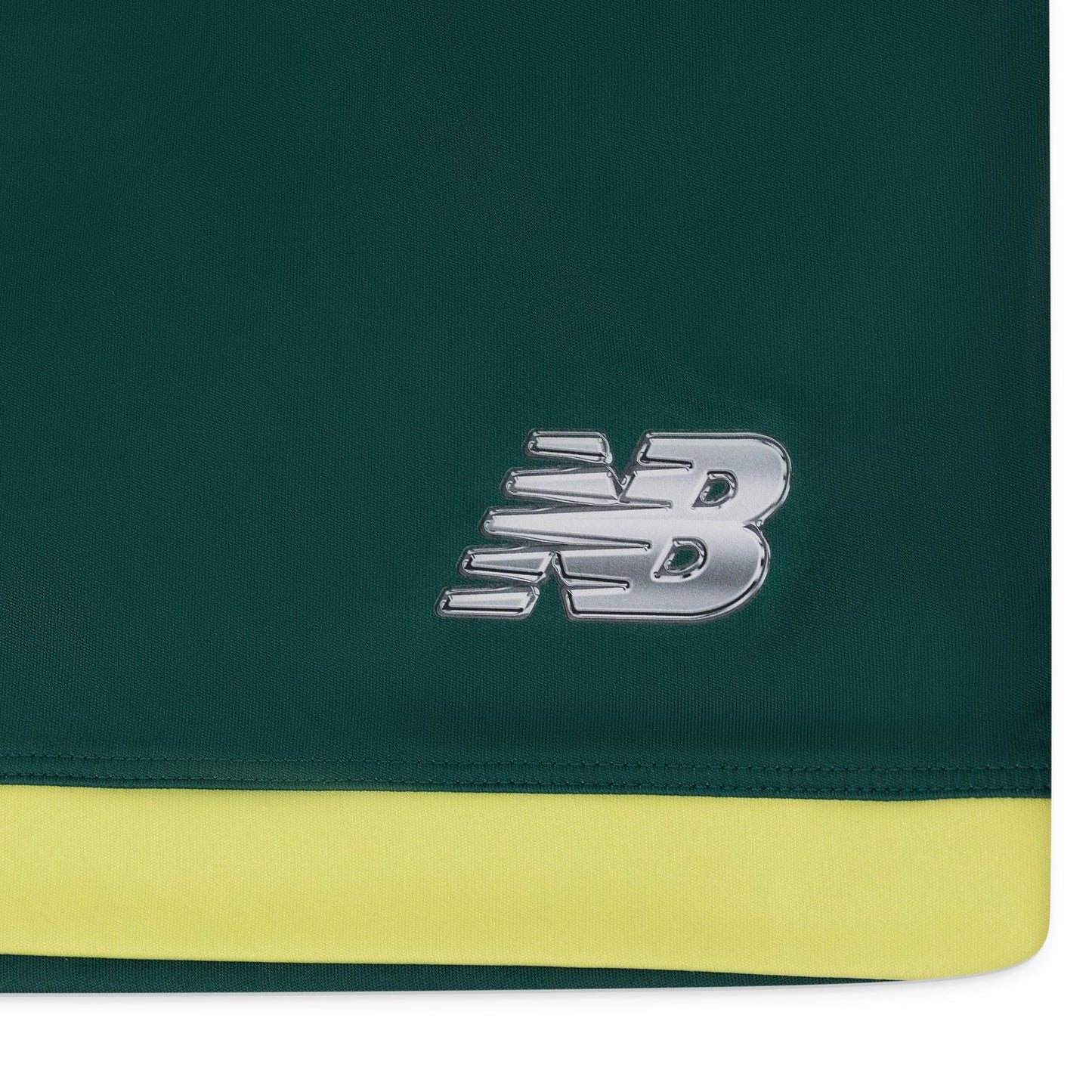 Green New Balance Soccer Shorts