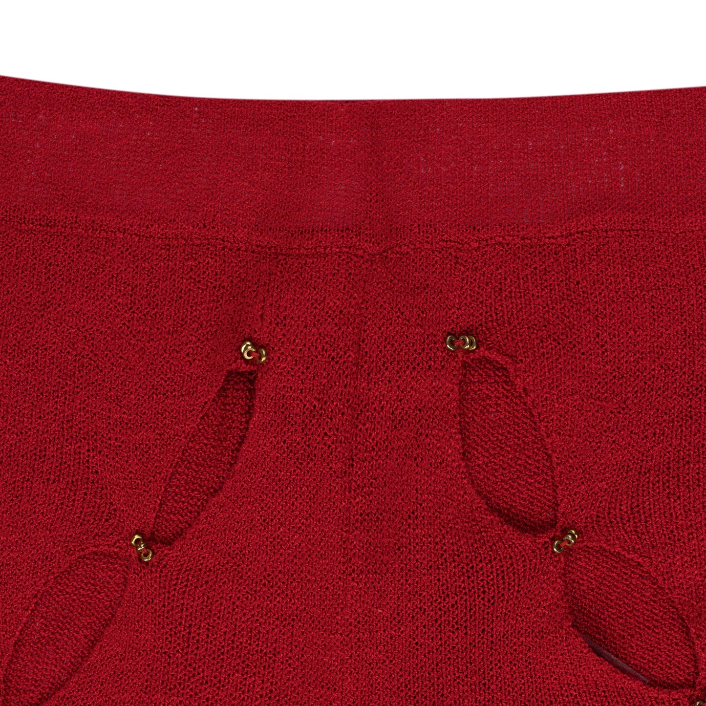 Red Knit Pants