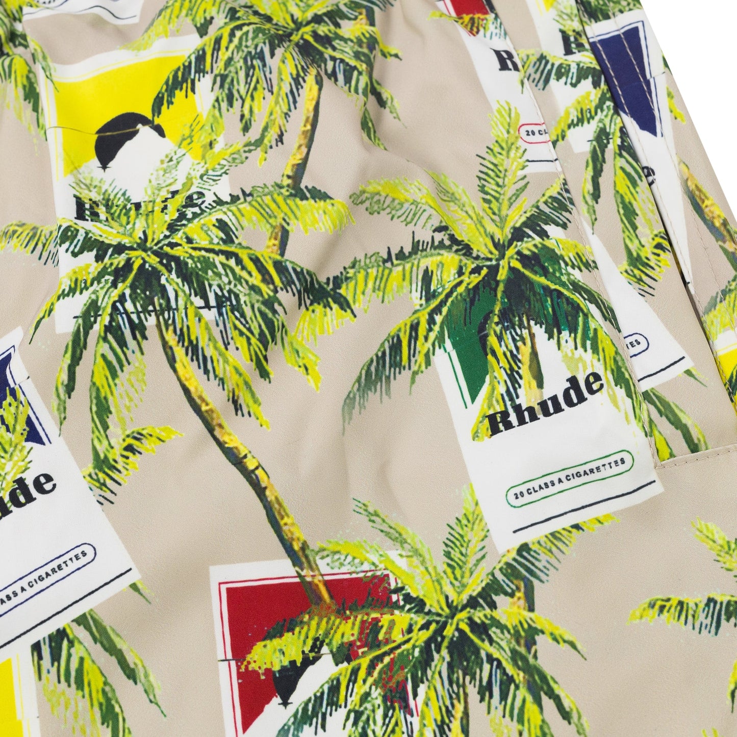 Tan Cigarette Trunks