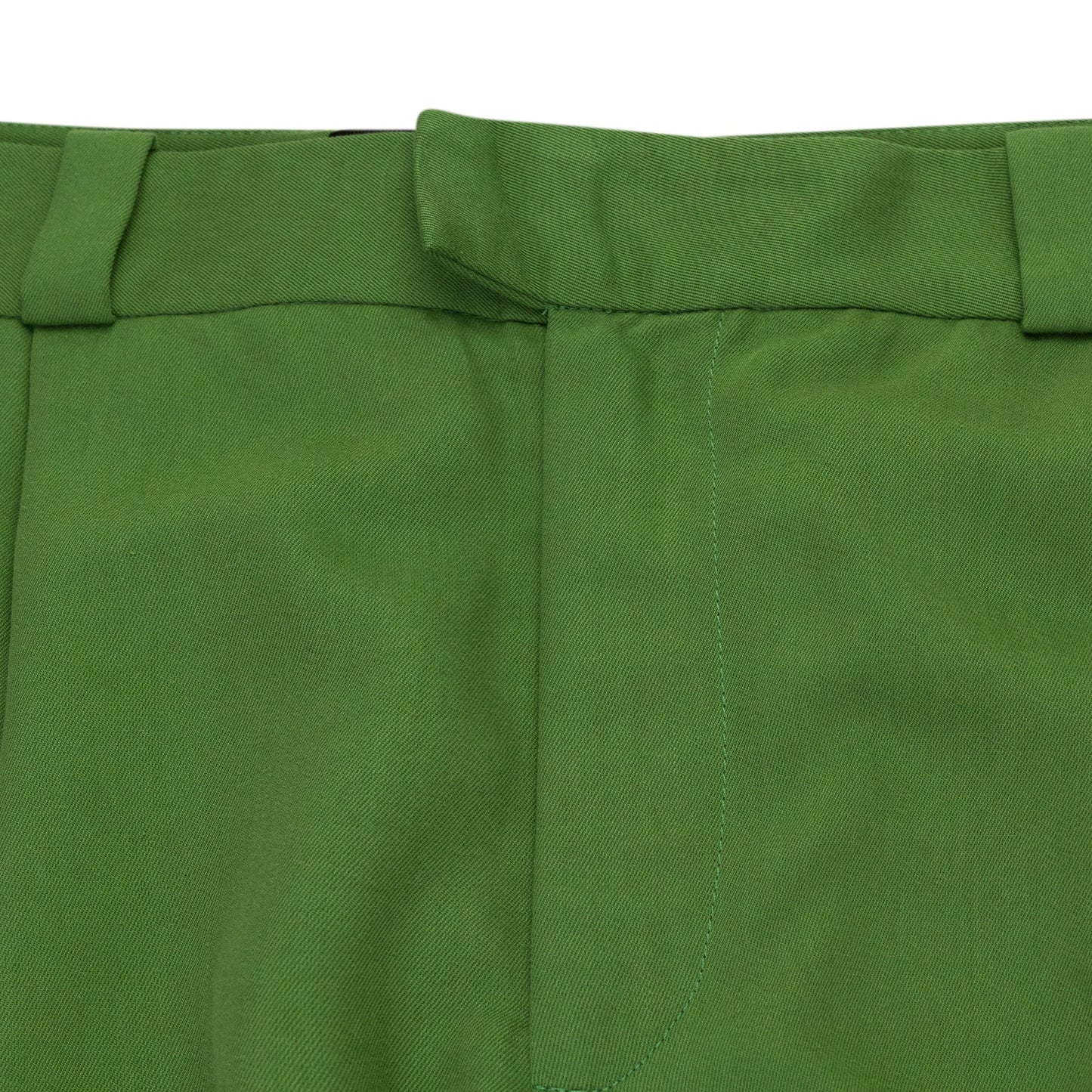 Green Ahluwalia Grove Wide Leg Trouser Green