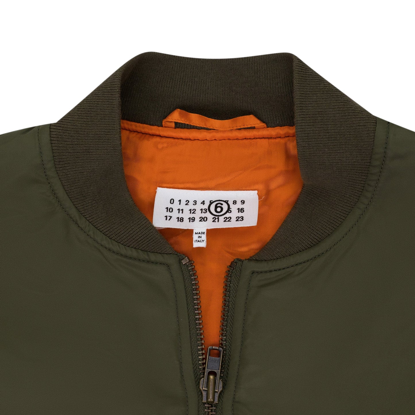 Green Split Bomber Jacket
