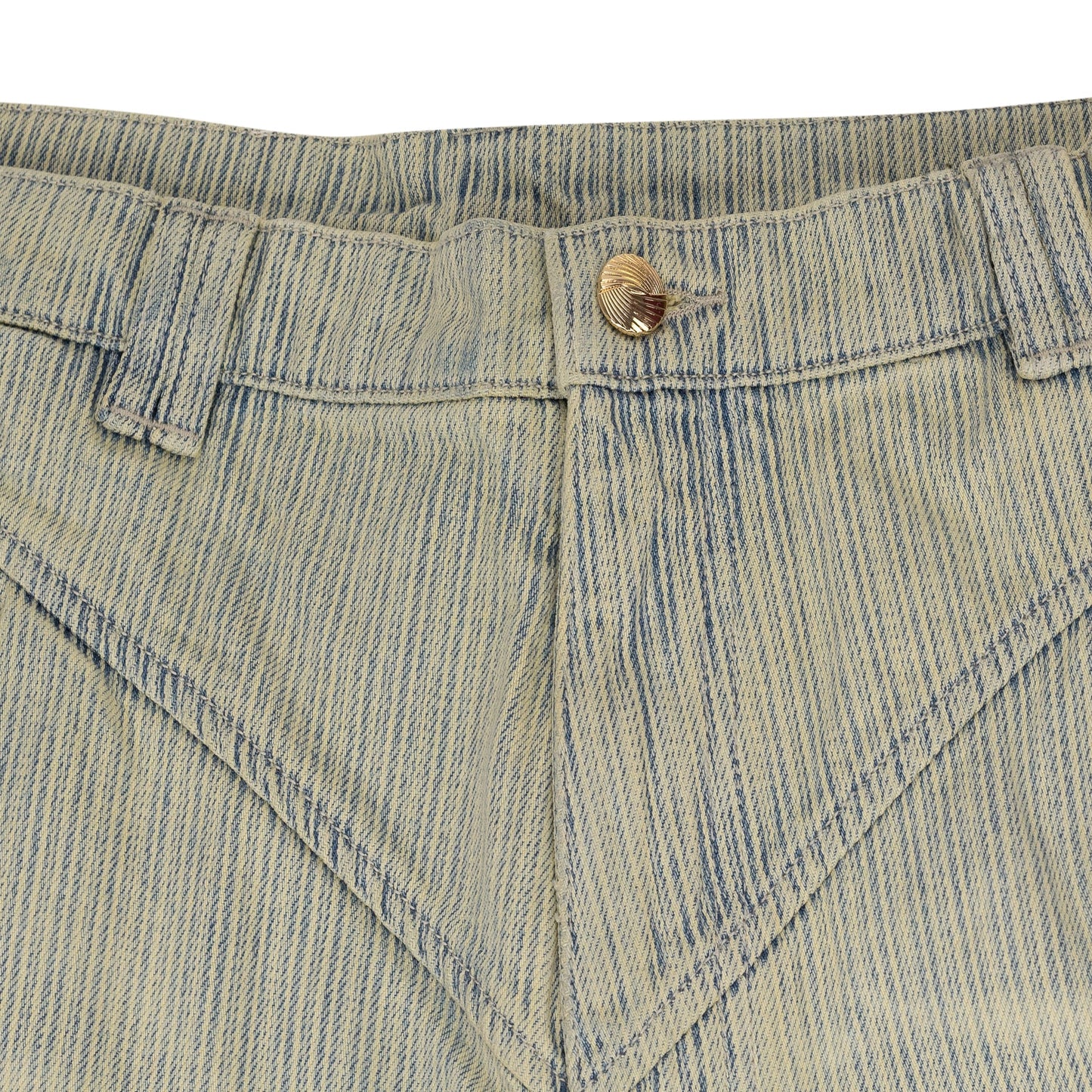 Blue Billie Bibs Denim Pants