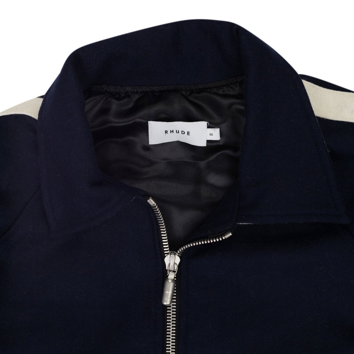 Navy Rhude Boys Signature Bomber