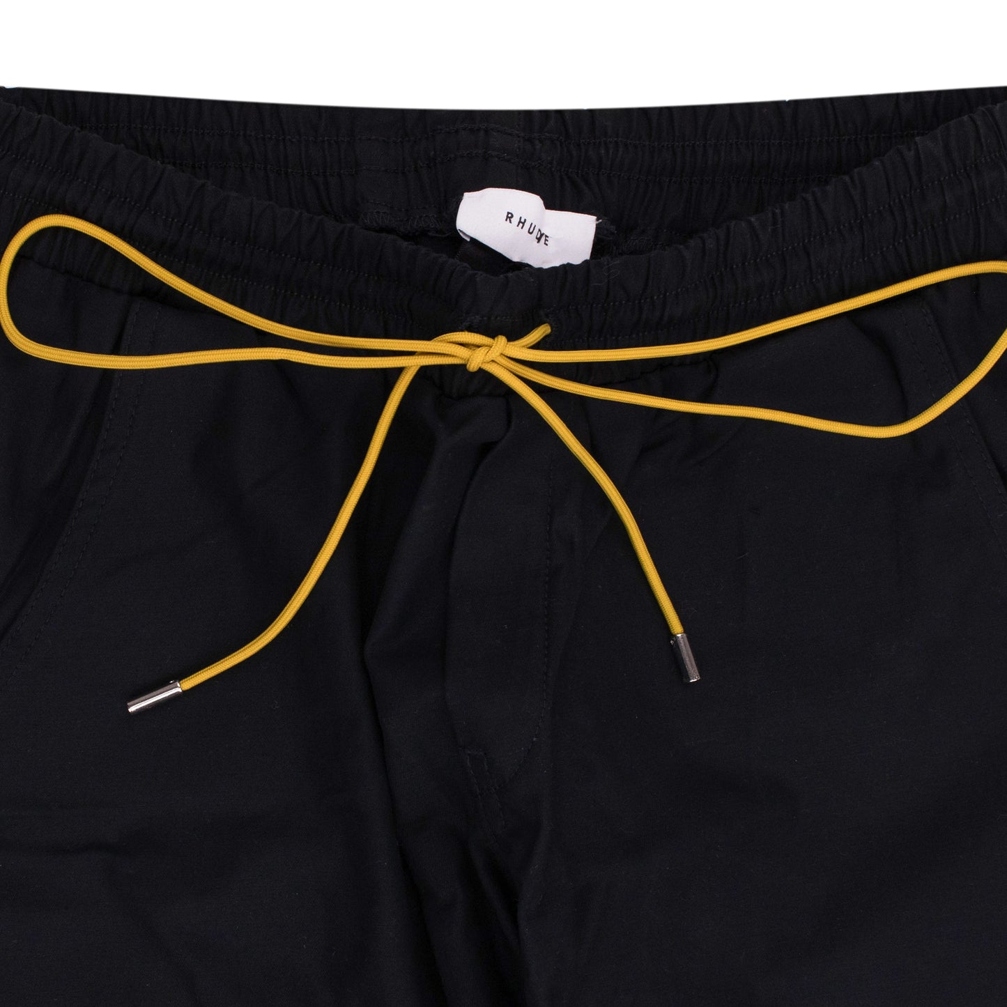 Black Knee Zip Cargo Pants