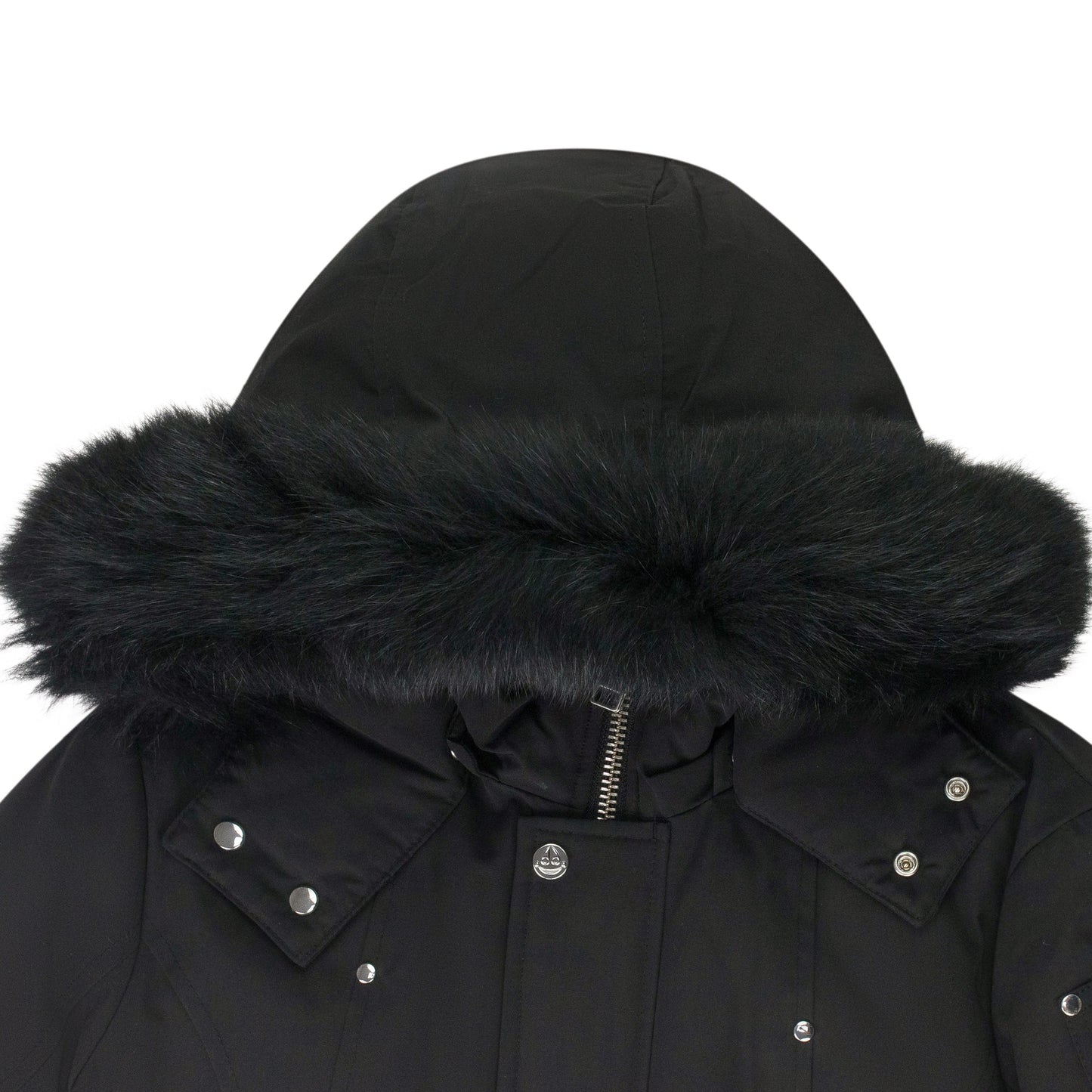 Black / Black Parka