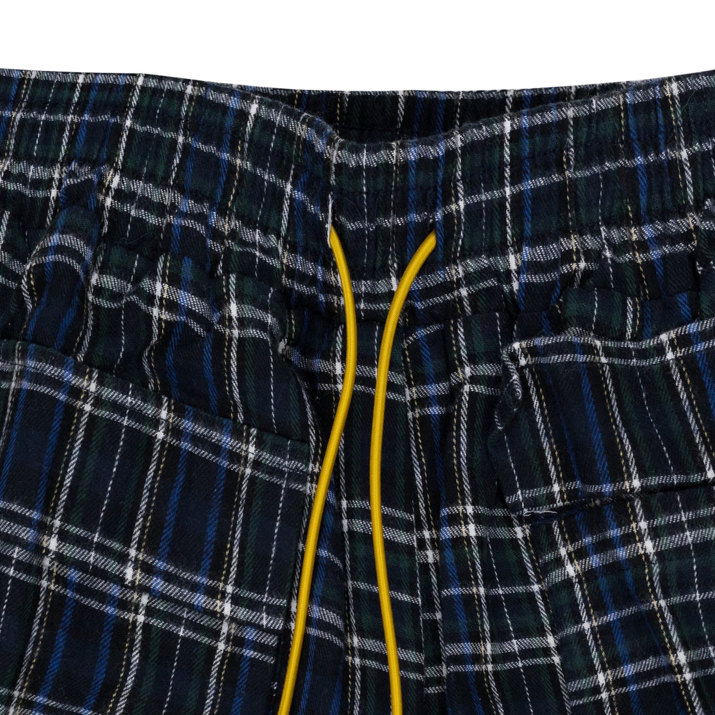 Blue Plaid Shorts