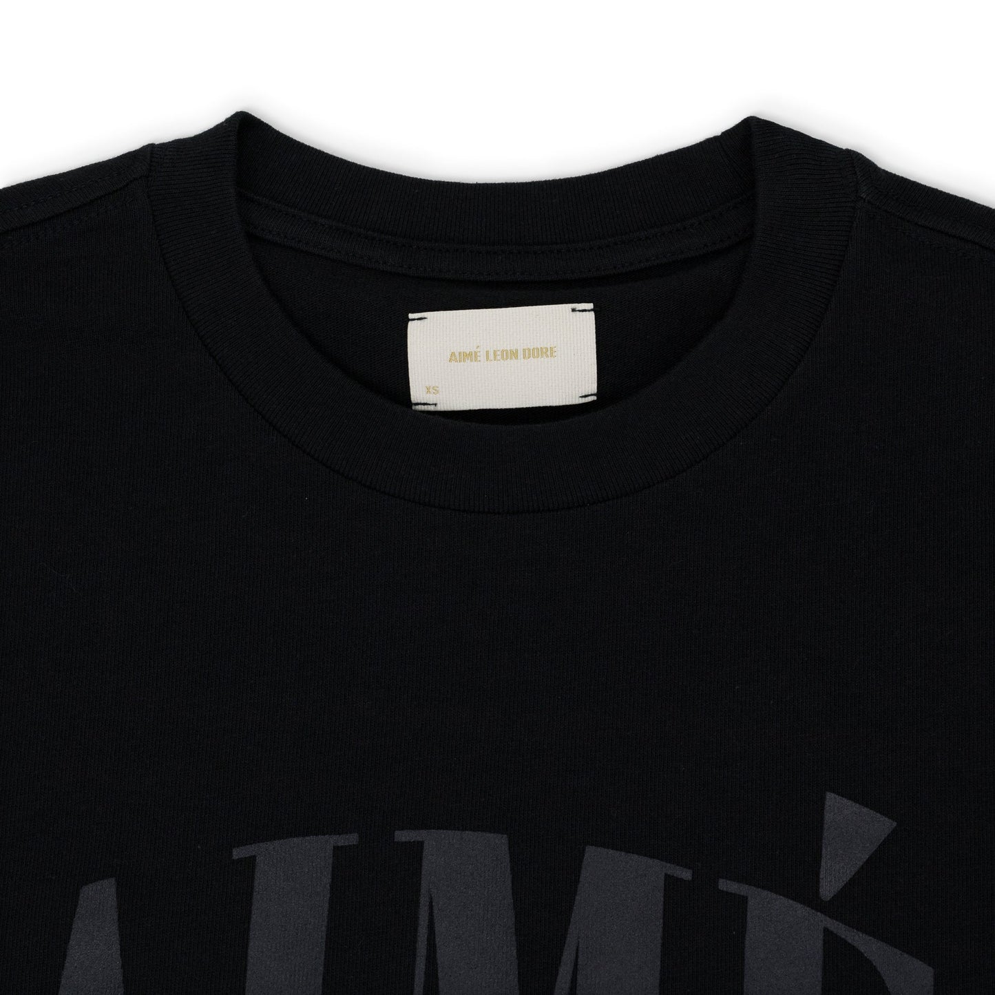 Black SS Easy Aime Tee