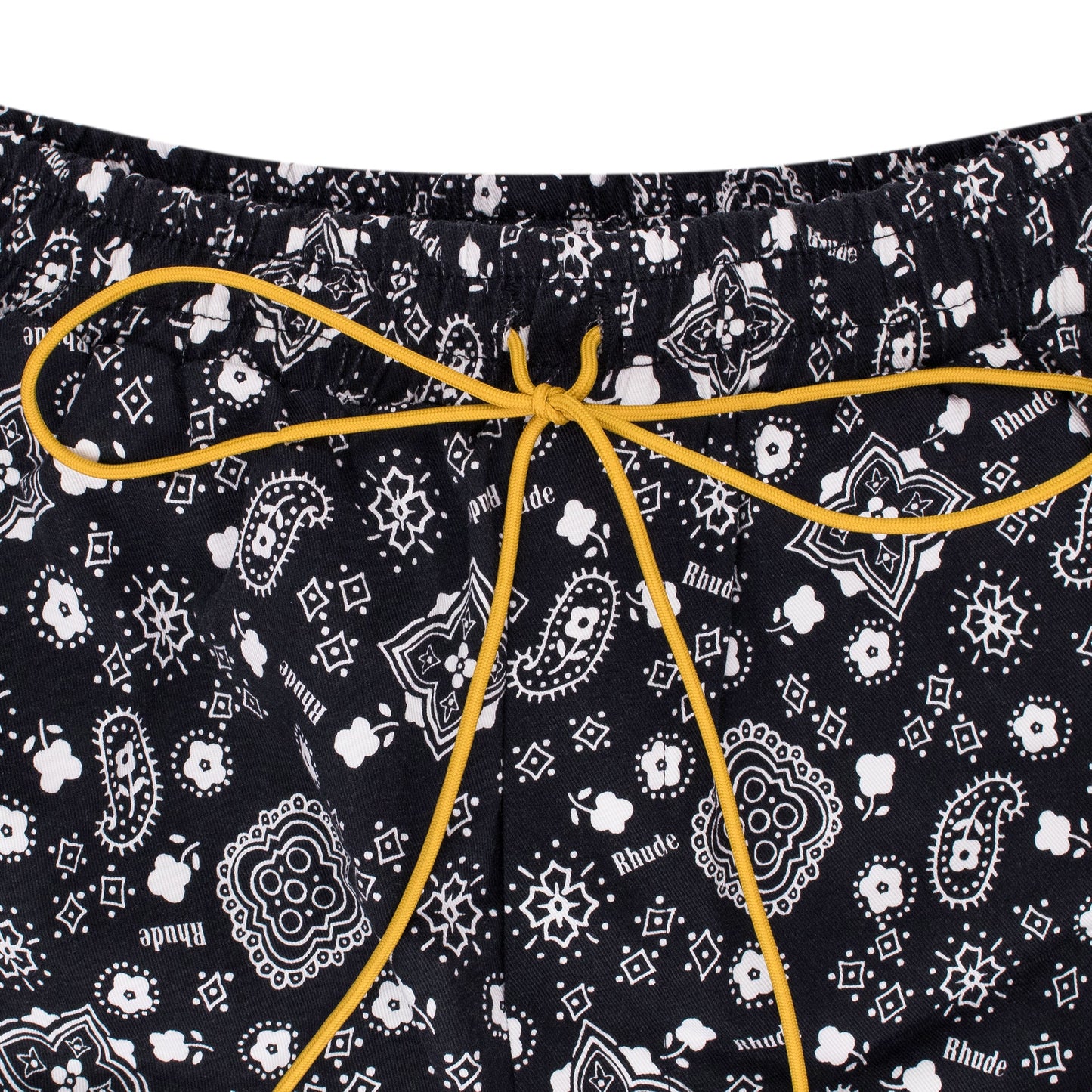 Black Ssense Exclusive Bandana Shorts