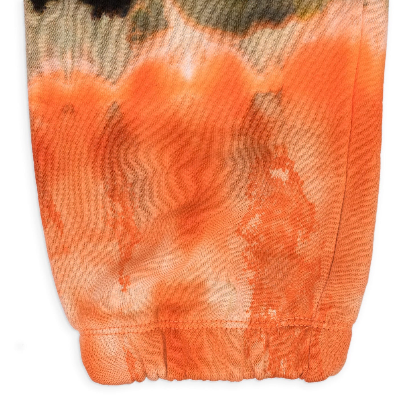 Orange Tie Dye Sweatpants