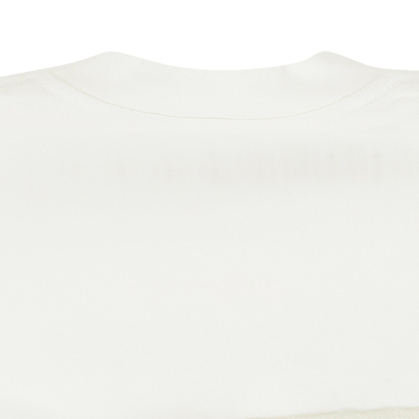 Cream Drop Needle Crewneck