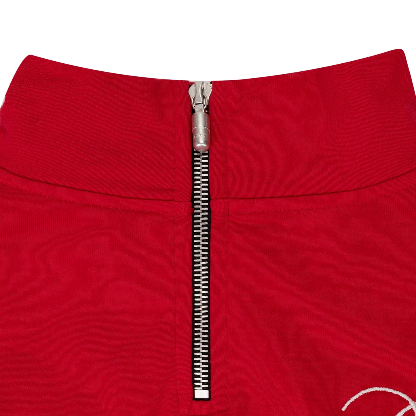 Red Quarter Zip