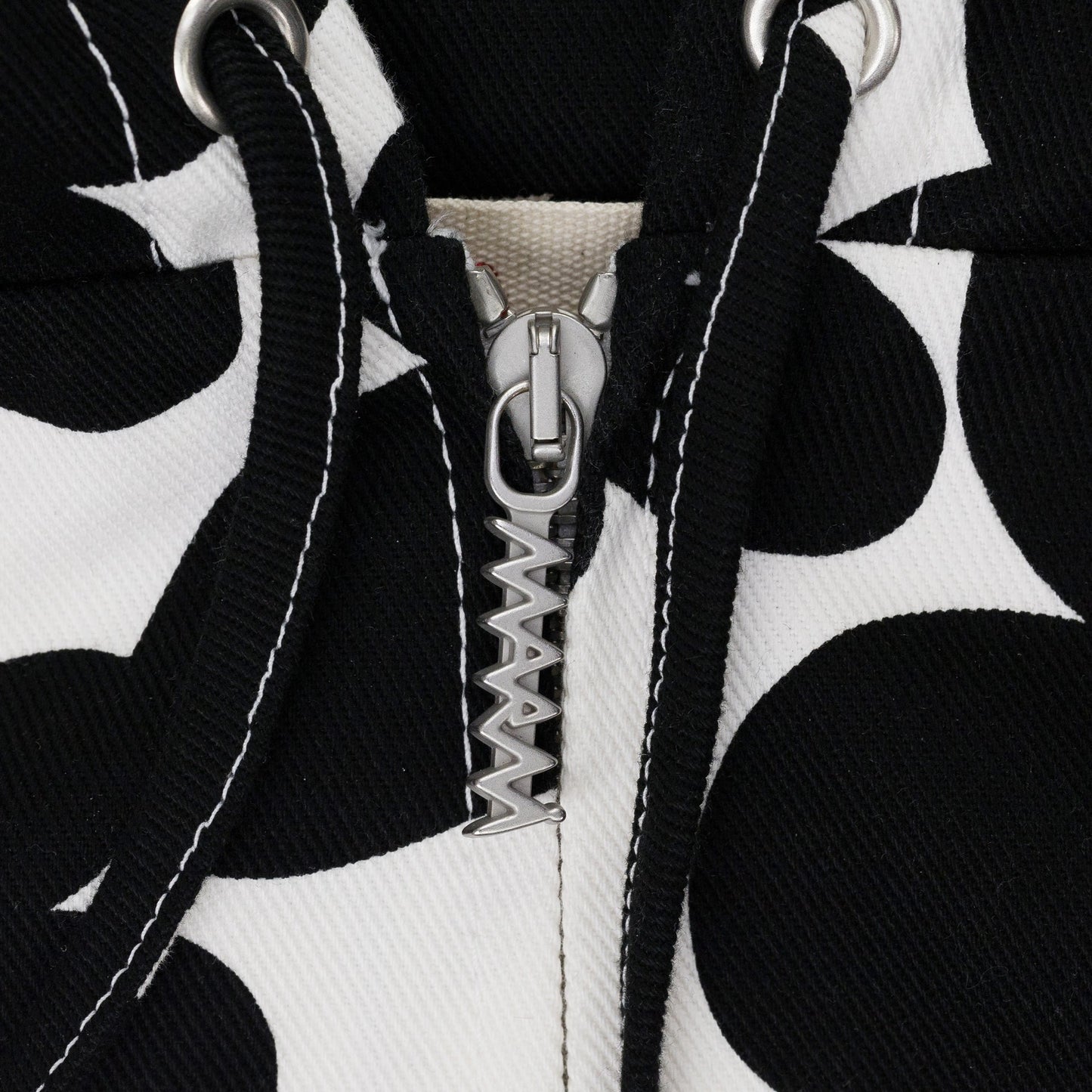 Black Dillies Gabardine Zip Hoodie