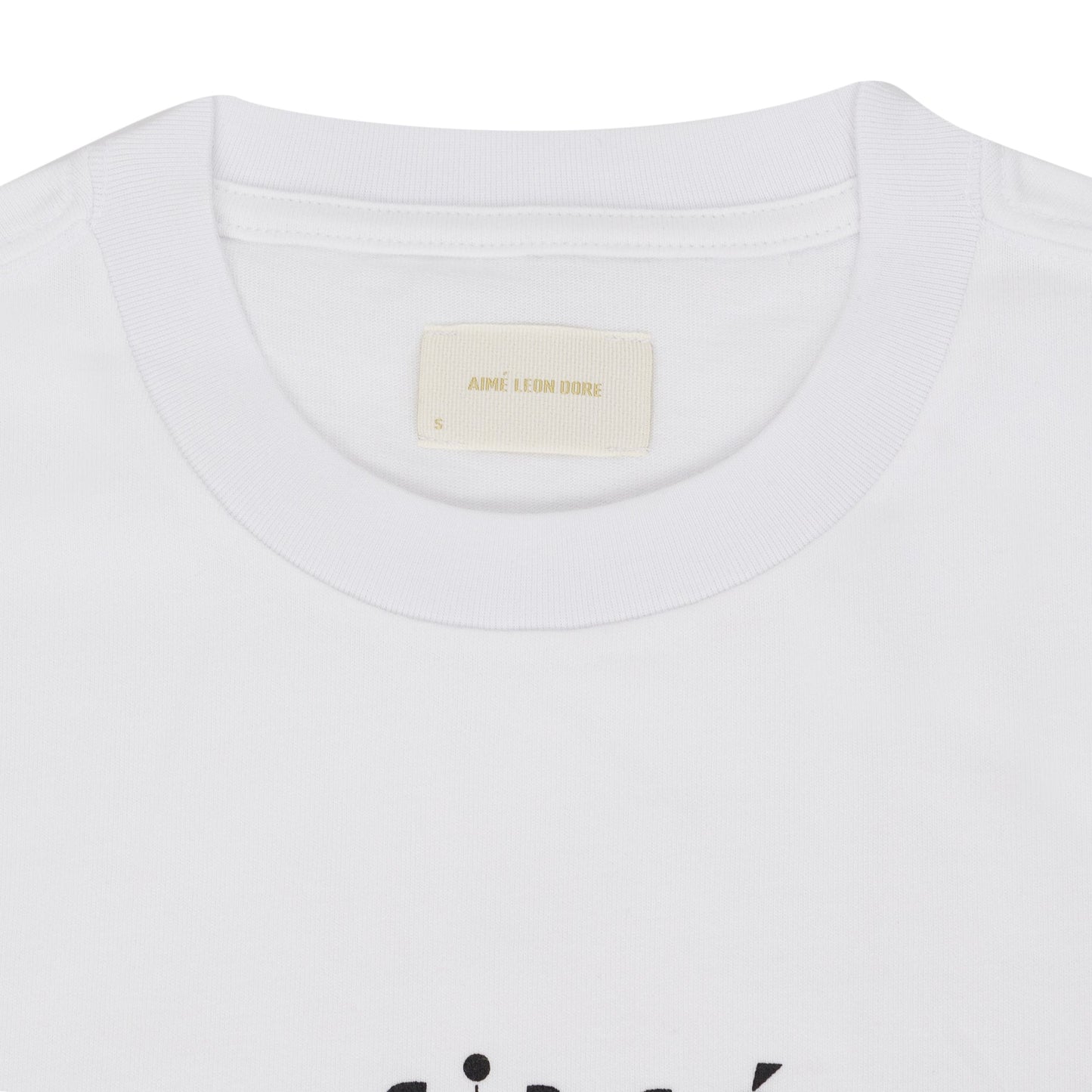 White SS Ink Logo Tee