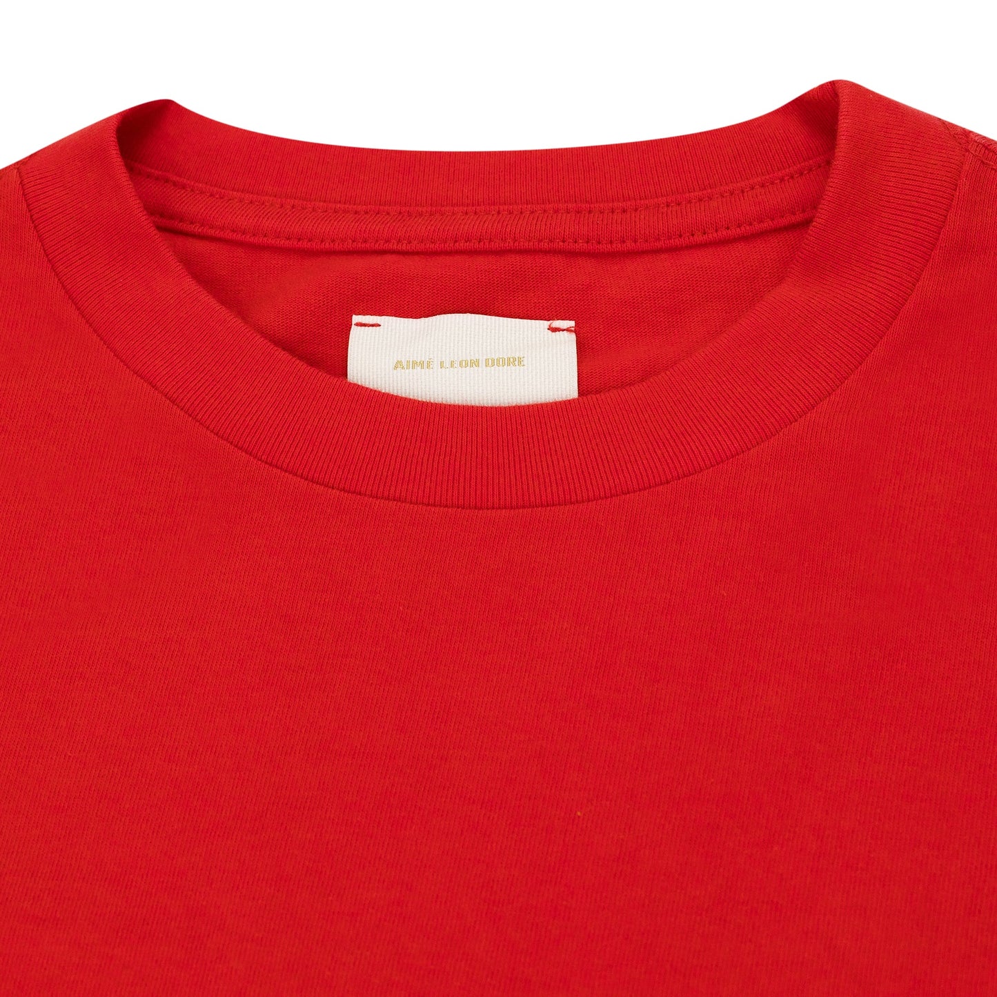 Red Pocket Logo LS T-Shirt