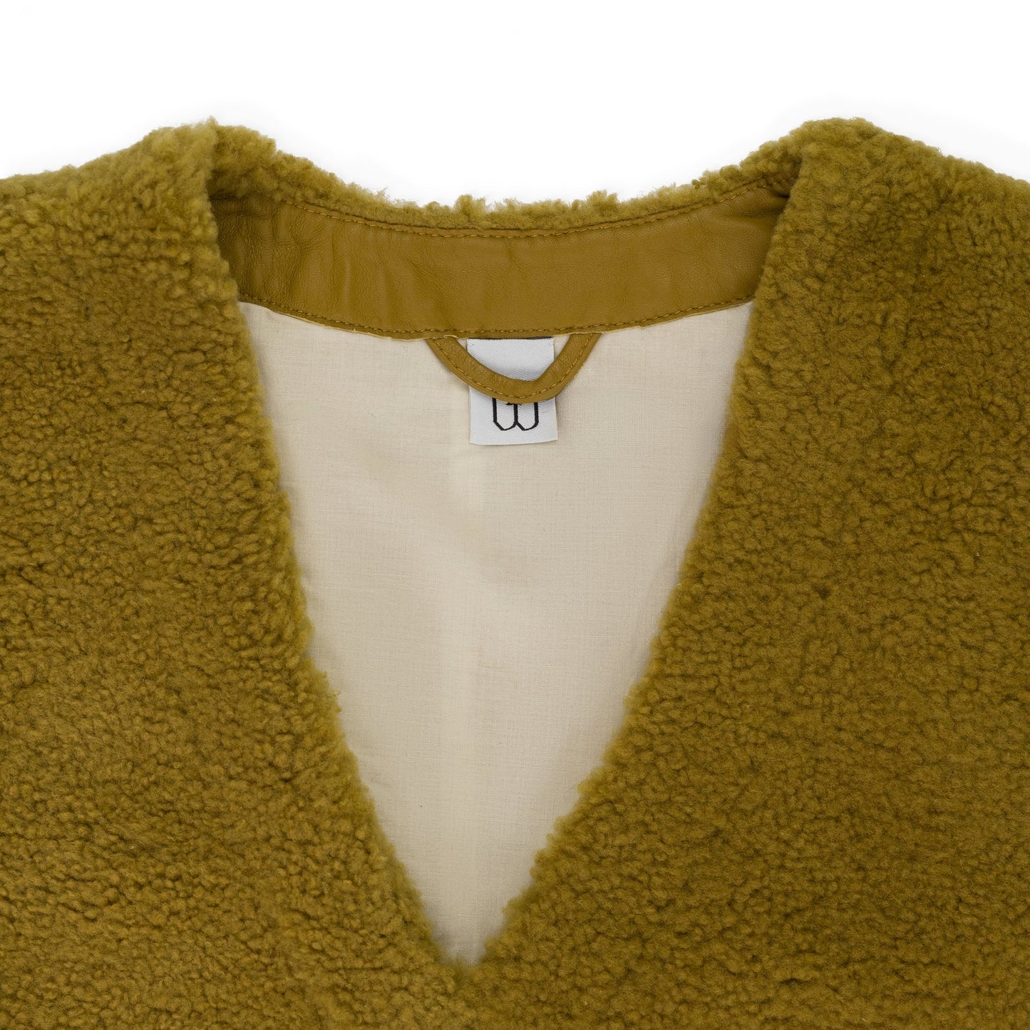 Brown Shearling Vest