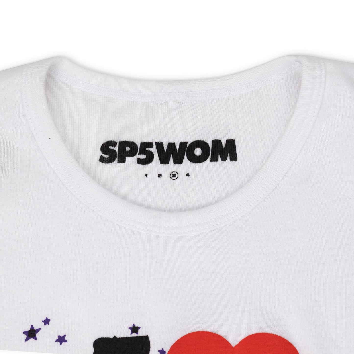 White I Love Sp5der Baby T-Shirt