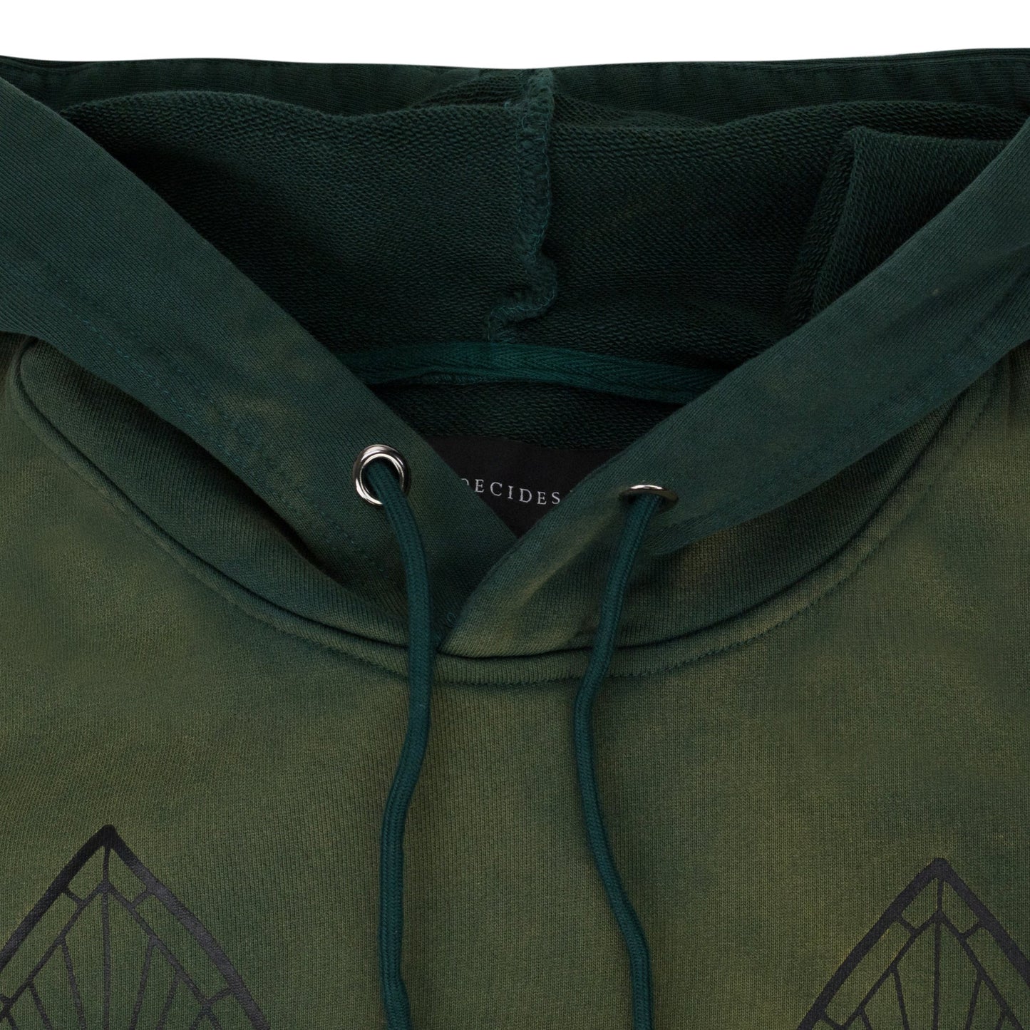 Green Witness Hooded Pullover