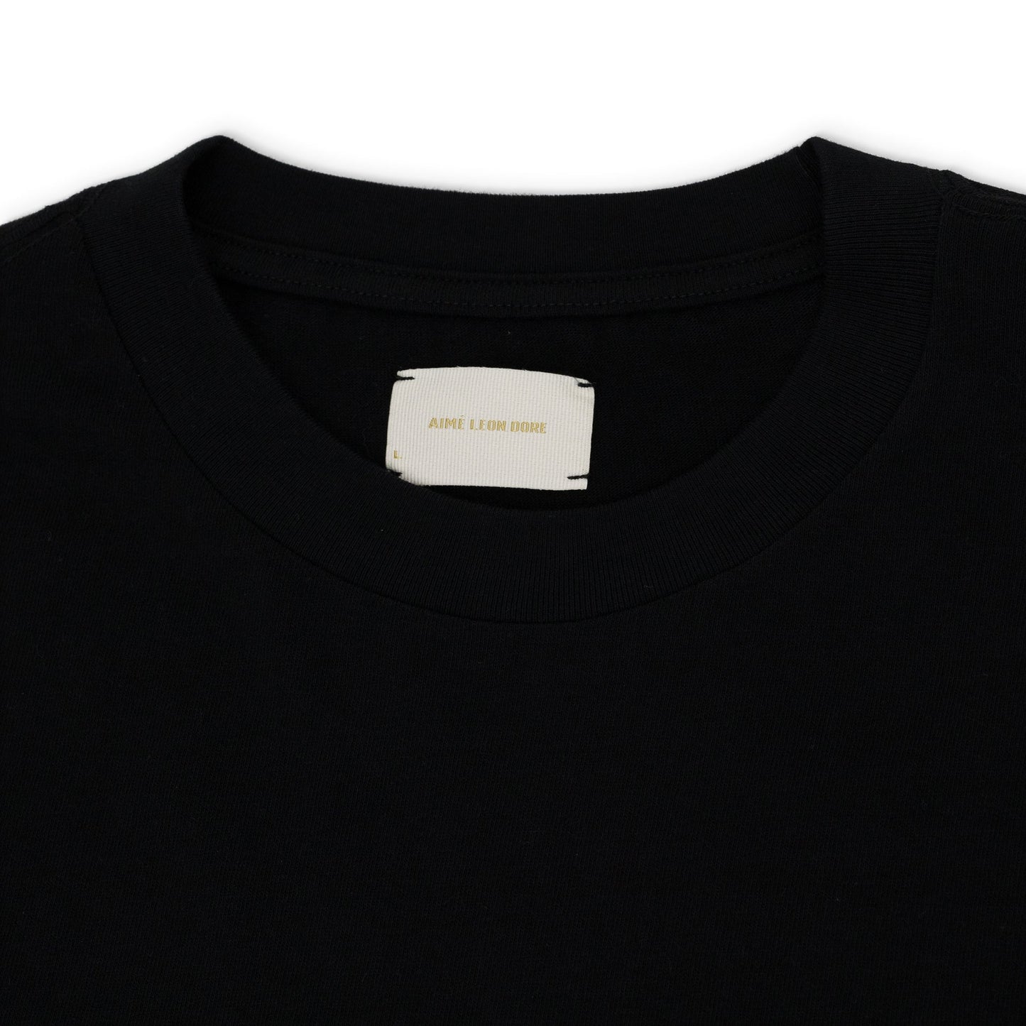 Black Tonal Logo Tee