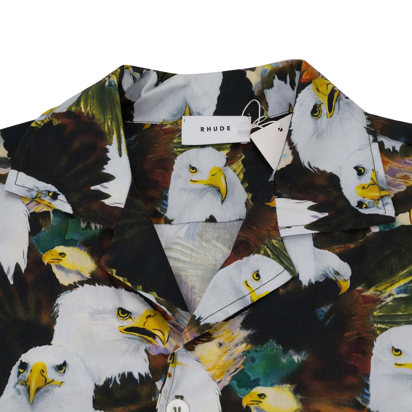 Multicolor Truck Stop American Eagle Button-Up