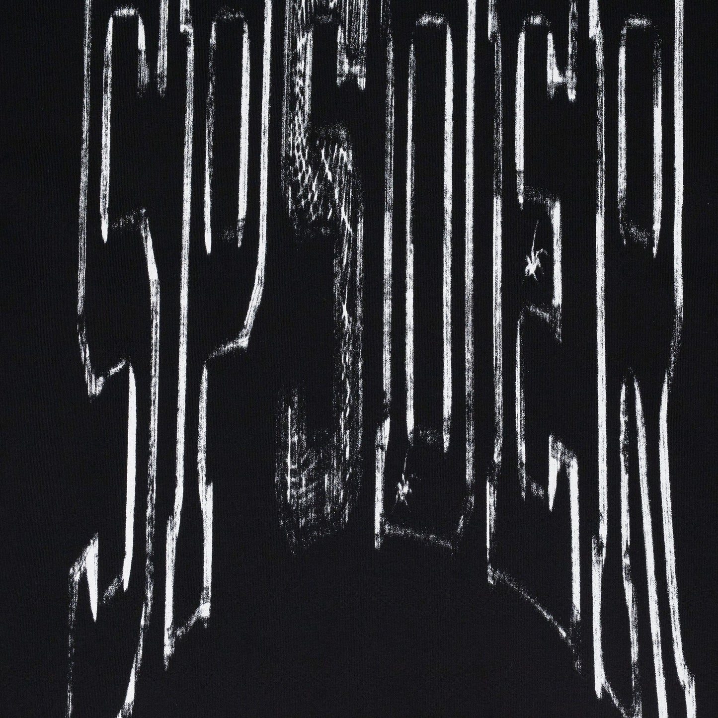 Black Diffused Collegiate T-Shirt