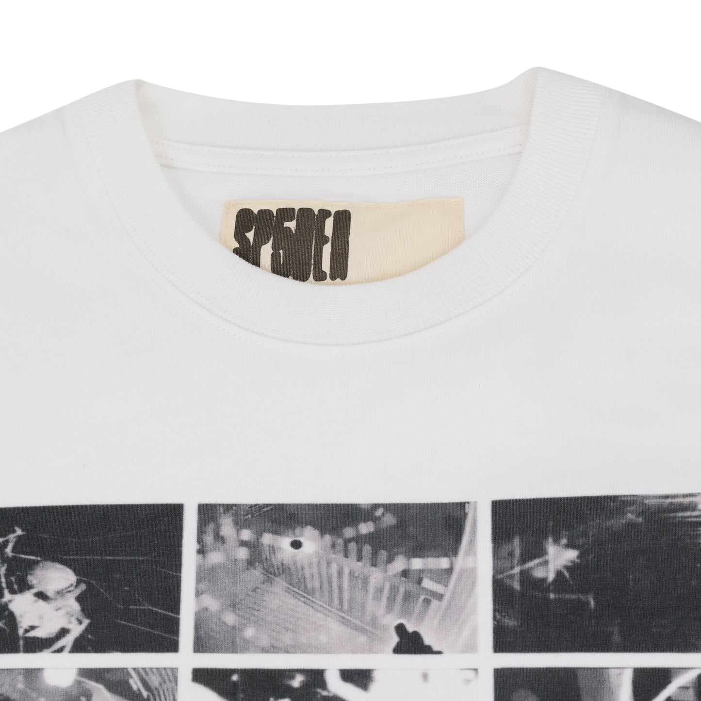 White Web Monitor LS T-Shirt