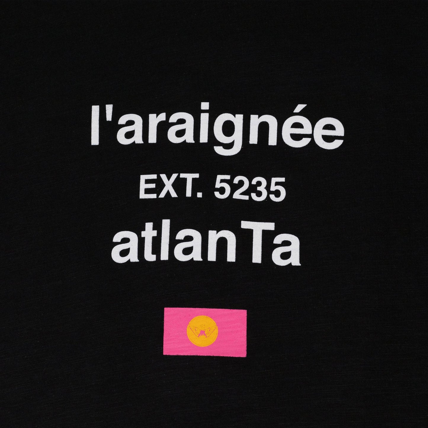 Black L'araignee T-Shirt