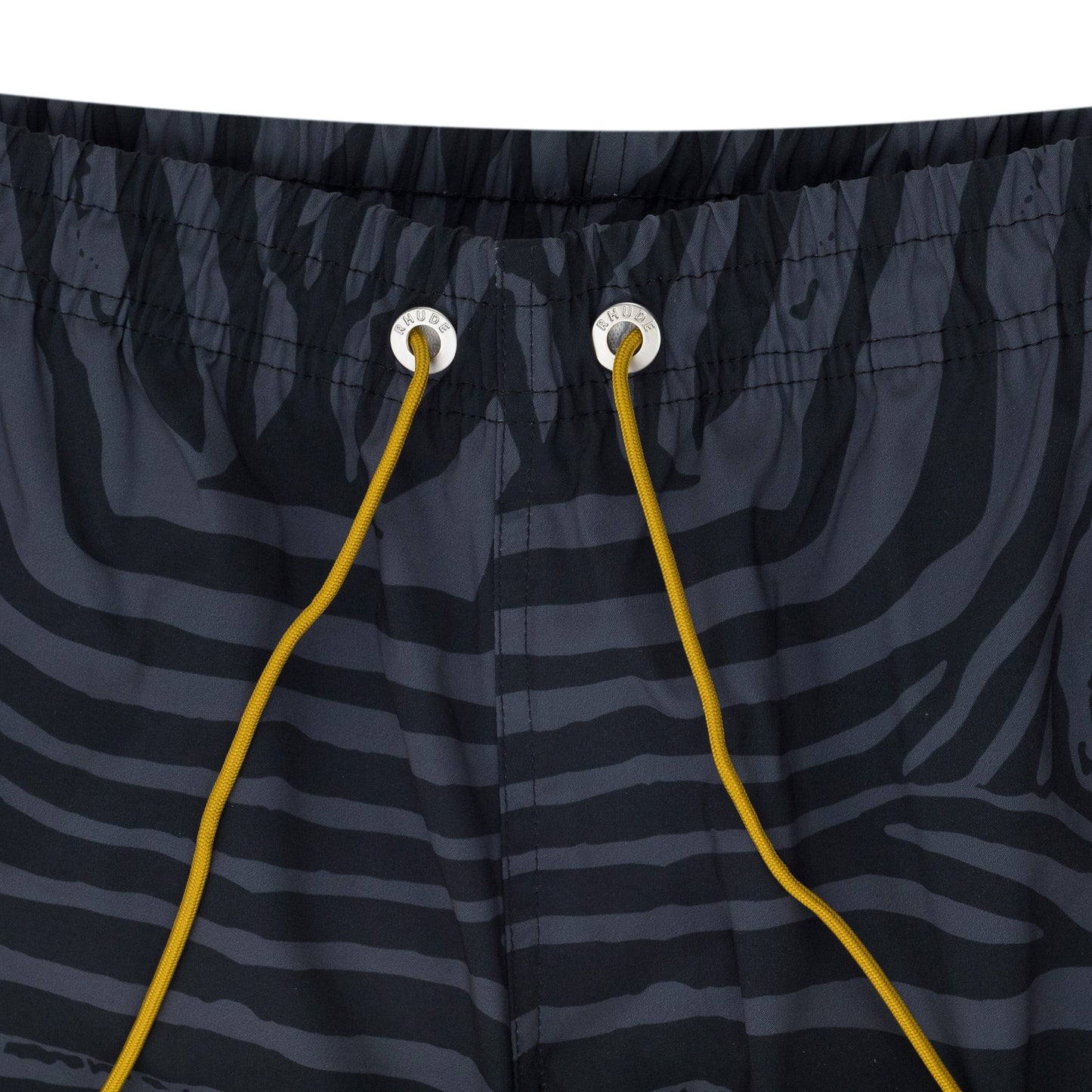 Black / Grey Zebra Swim Trunk