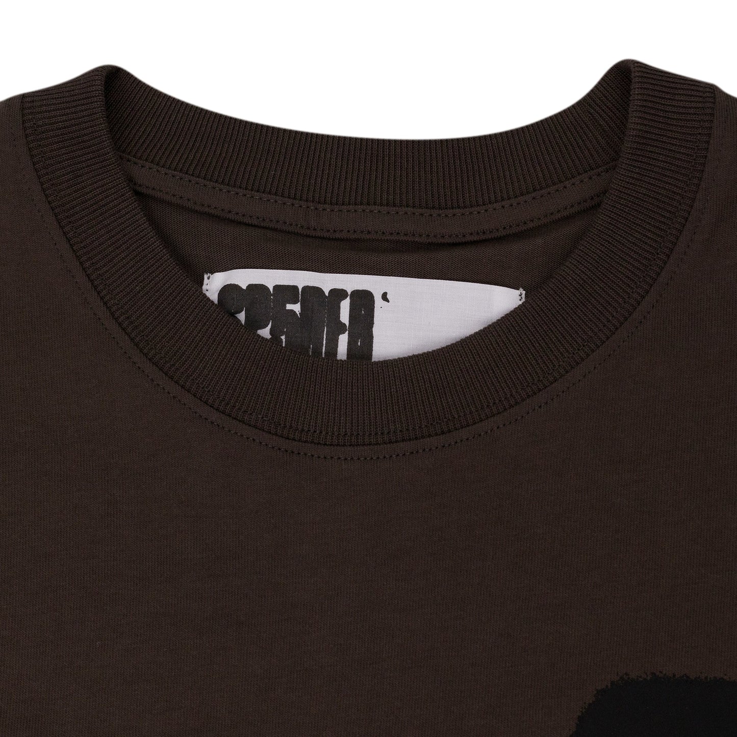 BROWN SP5 SEX TEE LW