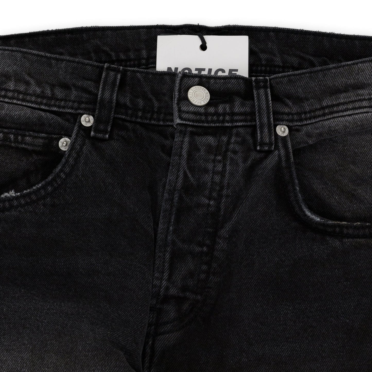 Black Wider Flare Leg Jeans