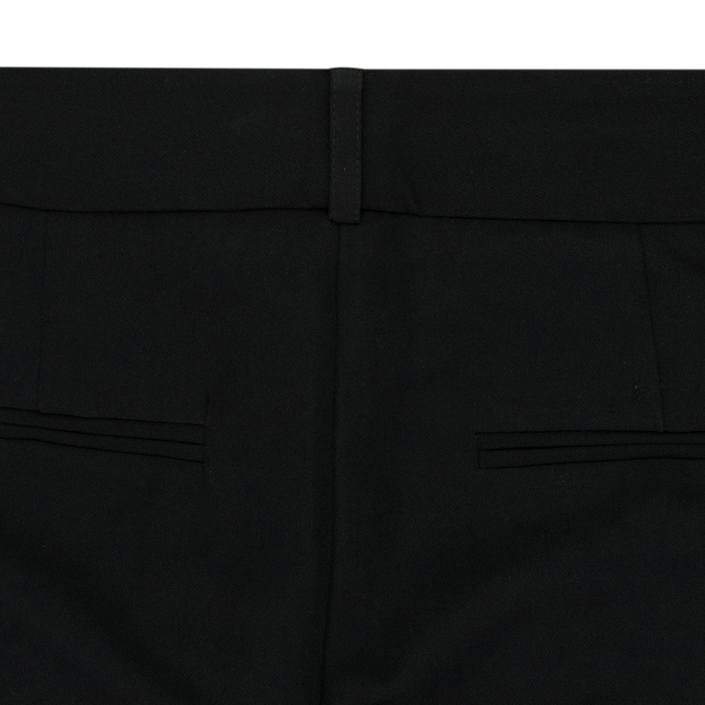BLACK BOOT CUT WIDE-LEG PANTS
