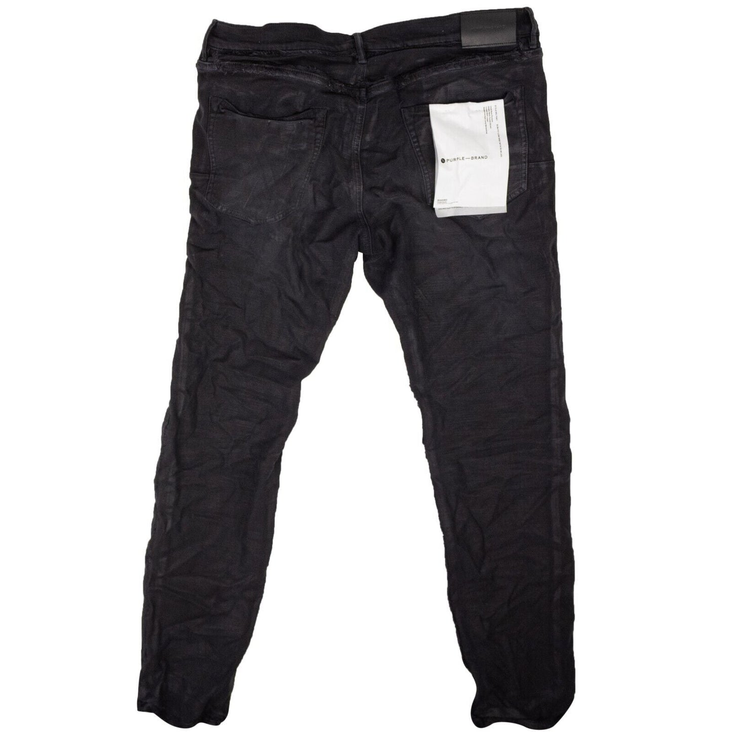 Black Inside Out Frayed Skinny Jeans