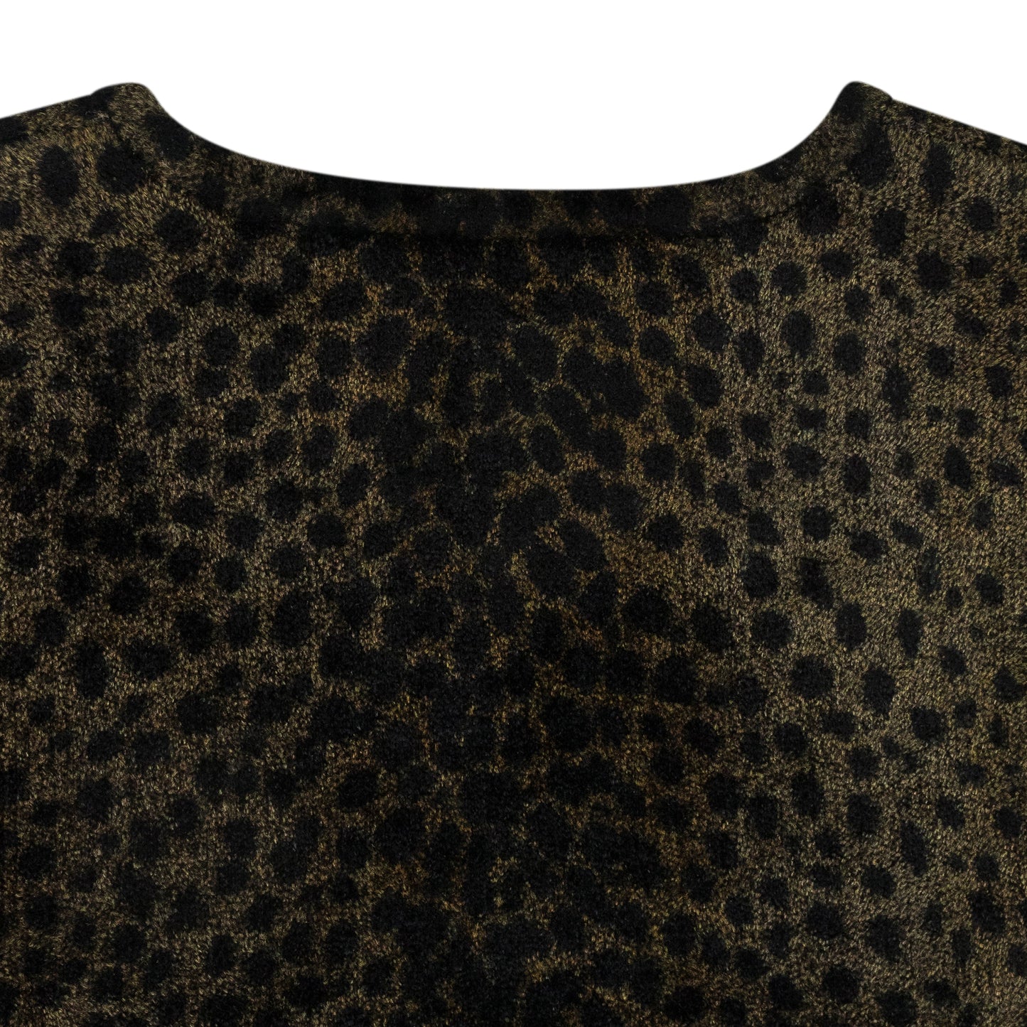 BLACK/GOLD CROP T-SHIRT
