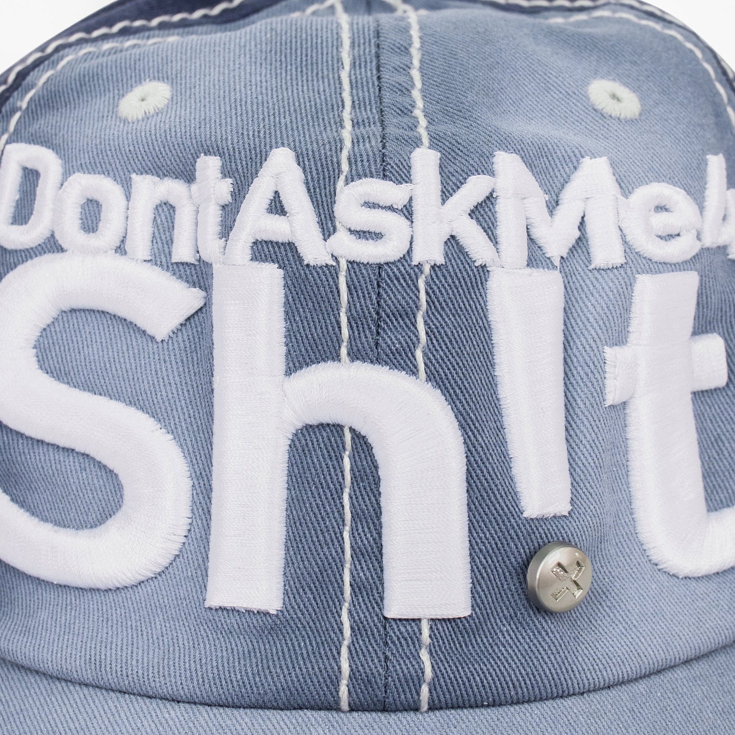 Blue Dont Ask Me Hat