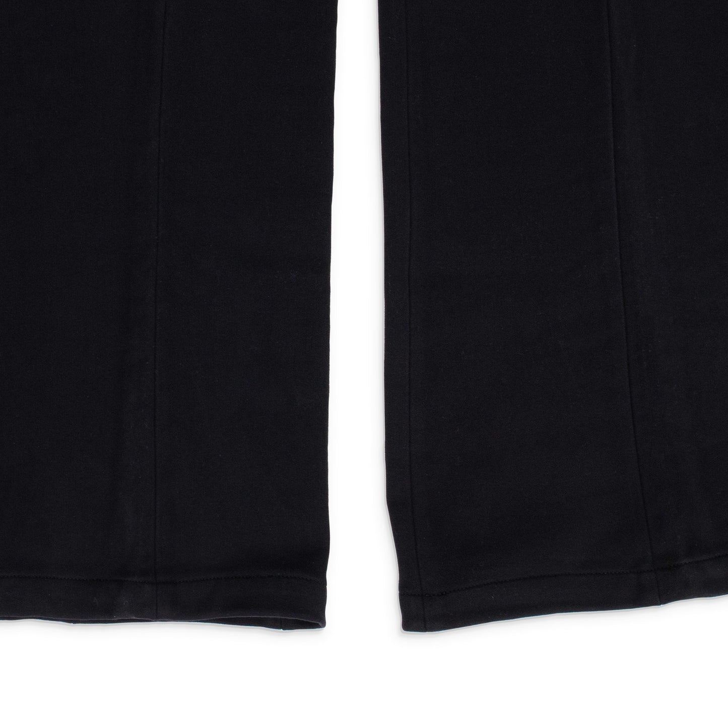 Black Wide Flared Sweatpant