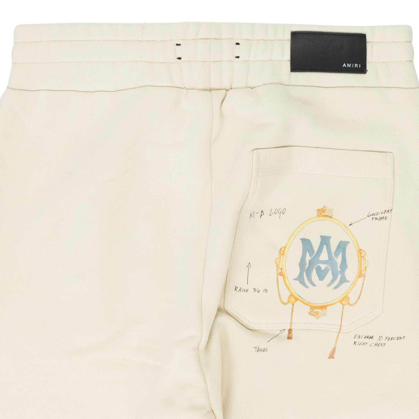 Almond Zig Zag Sketch Sweatpants