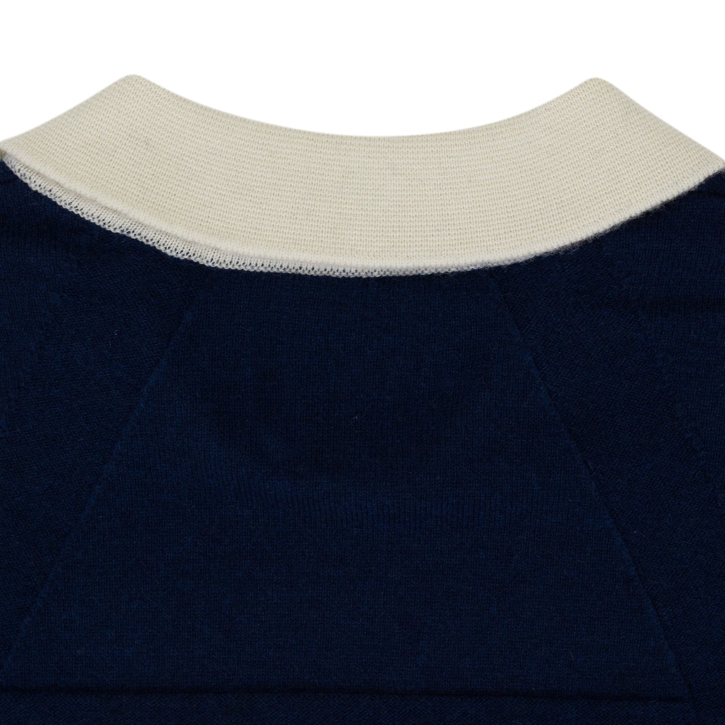 Navy Striped Polo