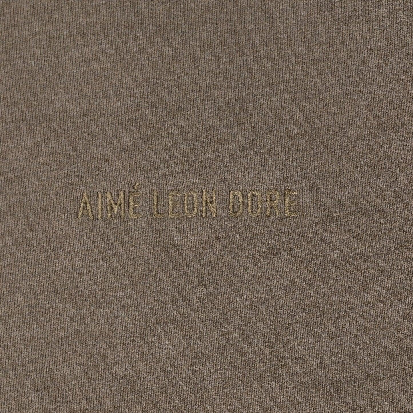 Brown Melange Uniform Crewneck Sweatshirt