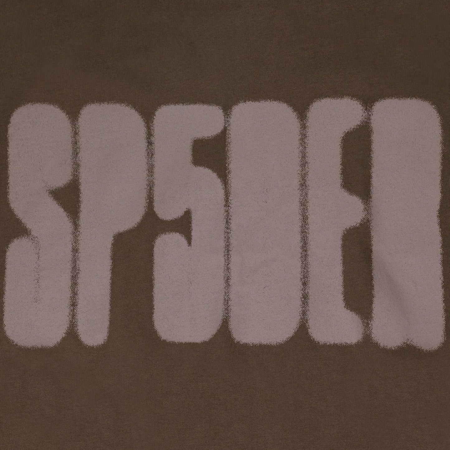 Brown Focused Logo T-Shirt