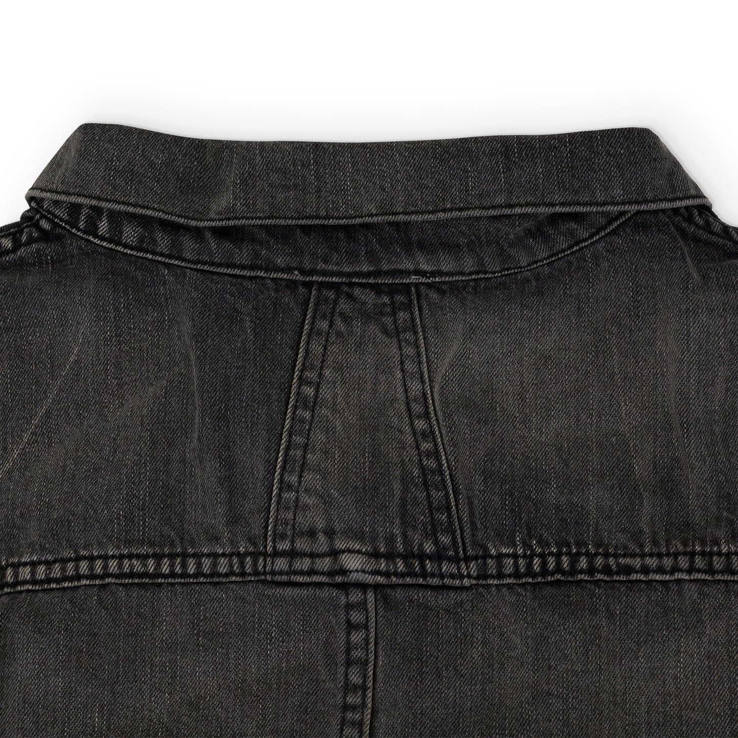 Black Vintage Trucker Jacket