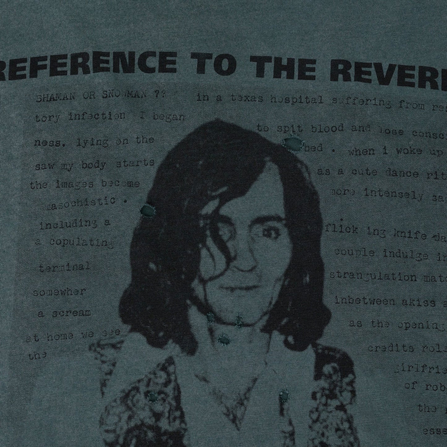 Thrashed Teal Reverend T-Shirt