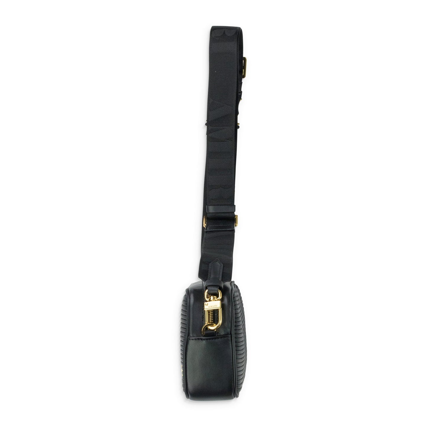 Black Nappa Mx1 Messenger Bag